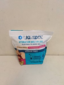 NEW LIQUID I.V ELECTROLYTE DRINK MIX WHITE PEACHRASPBERRY LEMONADE 30CT