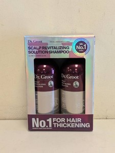 NEW DR GROOT SCALP REVITALIZING SOLUTION SHAMPOO 2PK