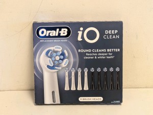 NEW ORAL B IO DEEP CLEAN REPLACEMENT BRUSH HEADS 10CT