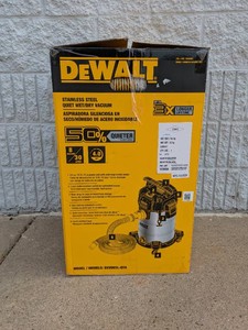DEWALT STAINLESS STEEL WETDRY VACUUM