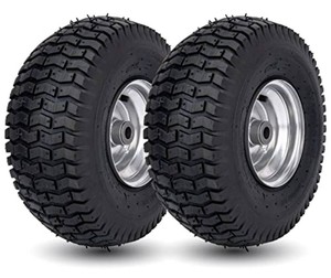 15x6.00-6 Lawn Mower Tire for Craftsman Husqvarna Riding Mowers Lawn