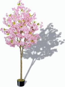 6FT Cherry Blossom Tree Artificial Flower Trees Tall Artificial Plant