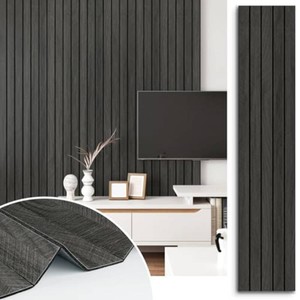 Wood Panels for Wall Decor Self Adhesive Wood Slat Wall Paneling