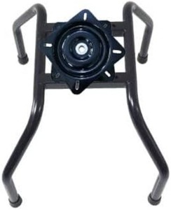 Boat Seat Swivel Base Mounting Bracket, 360-Degree Swivel Stainless Steel Seat Support Bracket, Suitable for Ships and Fishing Boats