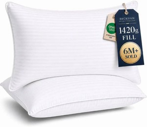 Beckham Hotel Collection Bed Pillows King Size Set of 2