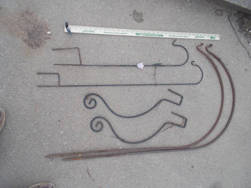 Vintage Carriage or Buggy Top Irons