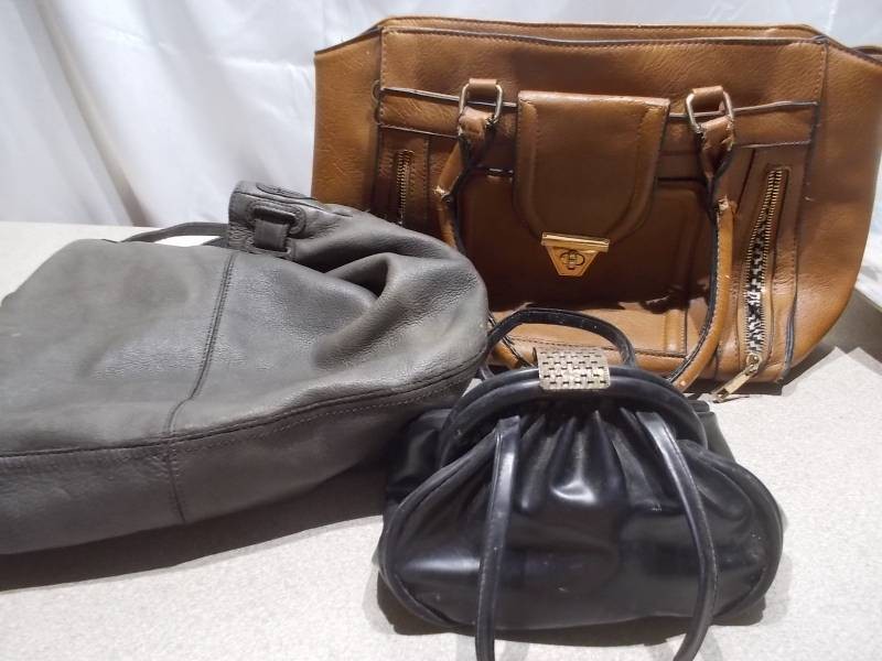 Madison West Tan Handbag & Fashion Shoulder Bags - Lot of 3
