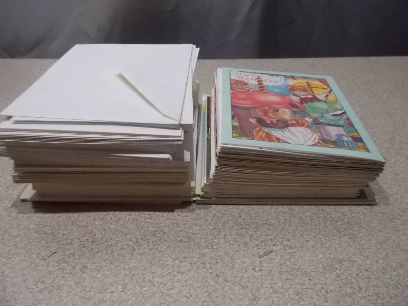 Large Lot of Vintage Greeting Cards - Floral, Easter, Everyday & Blank Cards