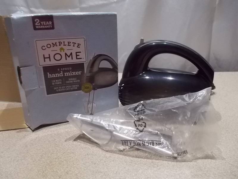 Complete Home 6-Speed Electric Hand Mixer