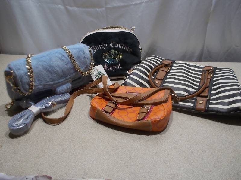 Assorted Designer Handbags, Shoulder Bags & Cosmetic Pouches Lot