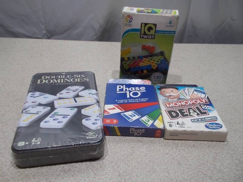 Assorted Family Card & Board Games Lot