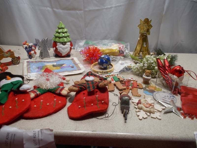 Assorted Vintage Christmas & Holiday Decorations Collection