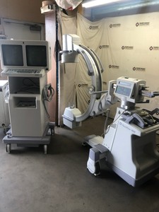 87096 - GE OEC GSP FlexiView 8800 C-Arm with 1k x 1k Workstation