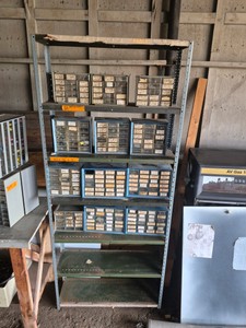 6-tier Shelf with contents