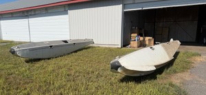 Vintage Pair of Airplane Floats