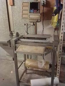 COMMERCIAL HOBART HAND WRAP STATION