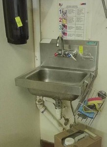 NSF HAND WASHING STATION