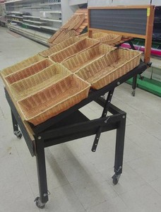 WOODEN PRODUCE DISPLAY