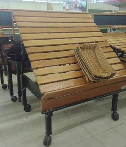 WOODEN PRODUCE DISPLAY