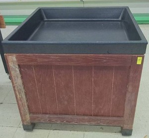 WOODEN PRODUCE ORCHARD BIN