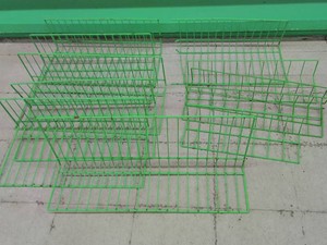 11 ASSORTED SIZED WALL RACKS