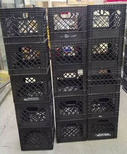 15 MILK CRATES
