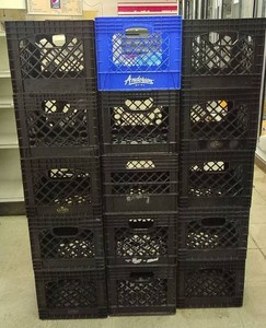 15 MILK CRATES