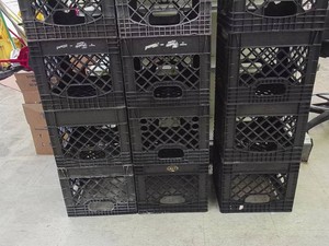15 MILK CRATES