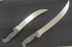 2 NICE COMMERCIAL GRADE VICTORINOX KNIVES
