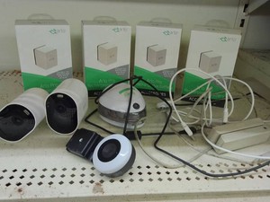 CAMERAS - ARLO CAMERA BATTERYS - WIRES - BOXES AND MORE