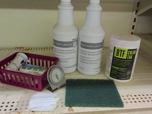 DISINFECTANTSANITIZER  TABS BOTTLES BTF