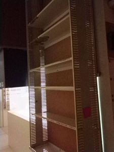 1 METAL  WALL SHELF