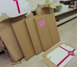 3 BOXES FULL OF BEST YET GIFT BOXES AND 2 BOXES FULL OF HOLIDAY GIFT BOXES