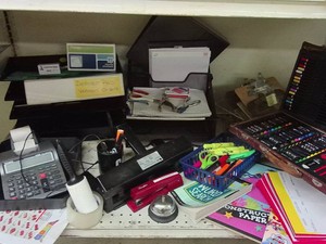 MISC ART AND OFFICE SUPPLY LOT