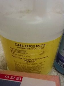 CLEANER JUGS  JANITORIAL LOT