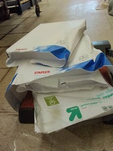 X-ACTO PAPER CUTTER AND 3 NEW REAMS OF PAPER
