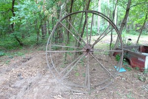 8 Foot Diameter Steel Wagon Wheels