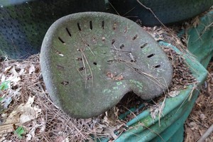 Antique Metal Tractor Seat