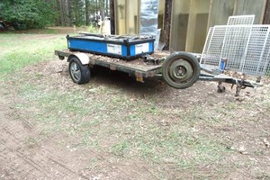 Utility Trailer with Wall Panels - 5 x 10