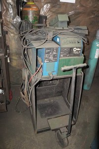 Miller Maxstar 151 Inverter Welder with High Frequency, Cooler, Cart, and Tank