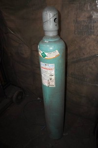 Empty Helium Tank