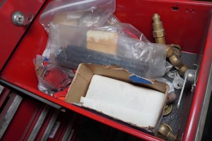 Contents of Drawer - Welder Parts, Valves