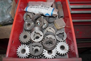 Contents of Drawer - Drive Rollers