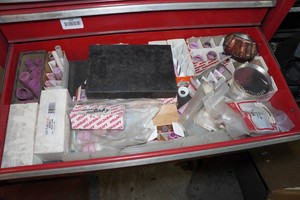Contents of Drawer - TIG Cups, Tips