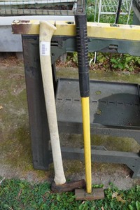 Axe and Sledge Hammer