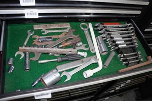 Contents of Drawer - Wrenches