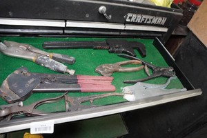 Contents of Drawer - Specialty Pliers