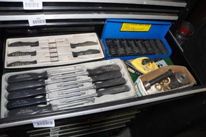 Contents of Drawer - Screwdrivers, Hexagon Sockets