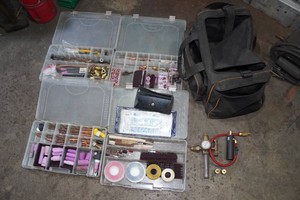 Assorted Welding Consumables - Cups, Tips, Torches