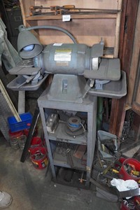 Baldor 12 HP Bench Grinder with Stand